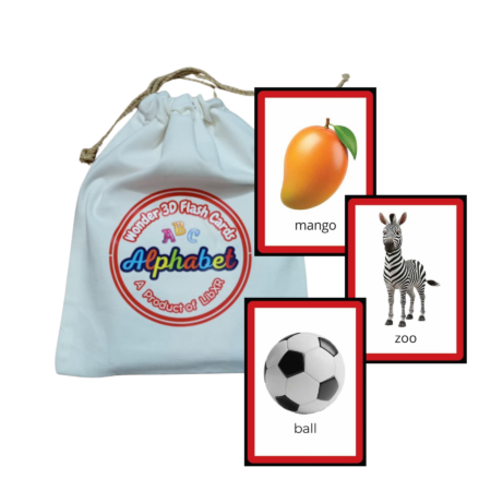 3D Alphabets Flashcards